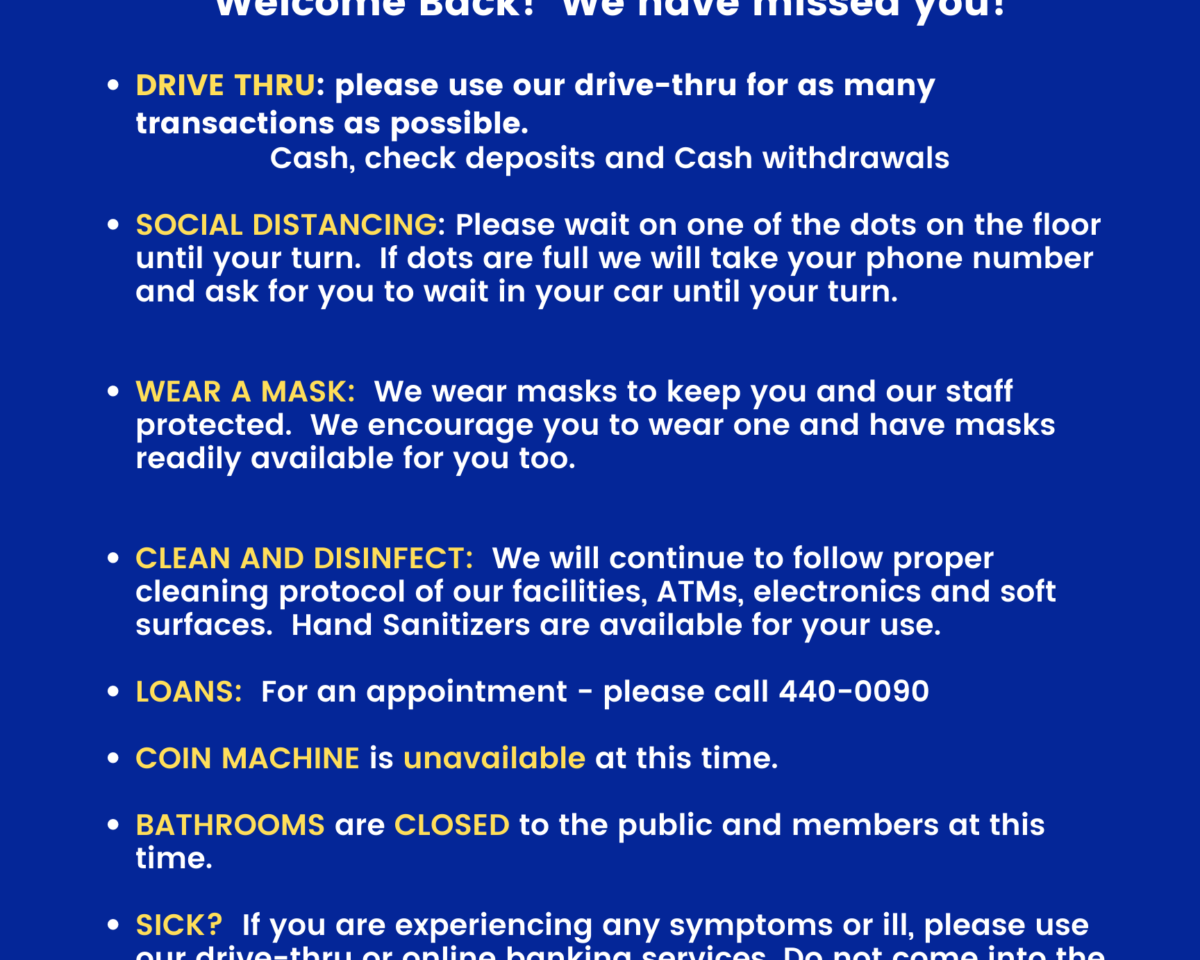 Stop! Read before entering Lobby Sign