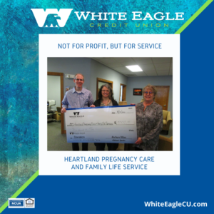 Heartland PCC - receives 2021 Donation